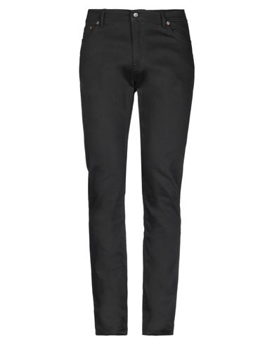 Acne Studios Man Jeans Black Size 33w-32l Cotton, Polyester, Elastane In Black