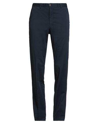 Barbour Man Pants Midnight Blue Size 38 Cotton, Elastane In Blue