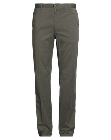Barbour Man Pants Dark Green Size 38 Cotton, Elastane In Brown