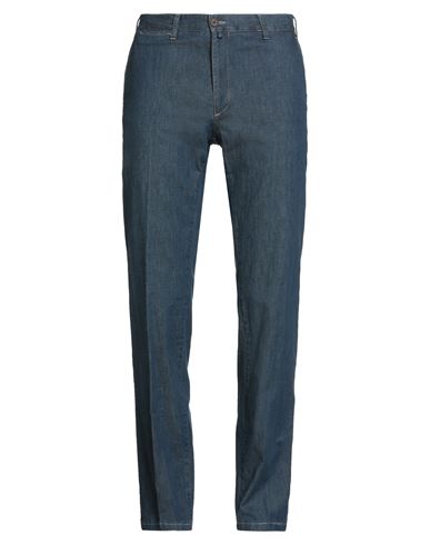 Barbour Man Jeans Blue Size 42 Cotton, Elastane In Blue