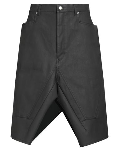 Rick Owens Belt-loop Skirt In Black