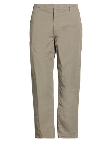 Dondup Man Pants Khaki Size 34 Cotton In Neutral