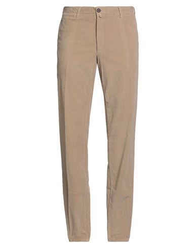 Barbour Man Pants Beige Size 40 Cotton, Elastane In Brown
