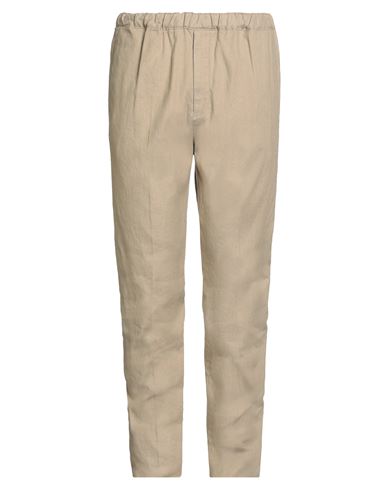 Gta Il Pantalone Man Pants Sand Size 36 Linen, Cotton, Elastane In Neutral