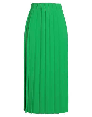 Jucca Woman Midi Skirt Green Size 6 Polyester In Green