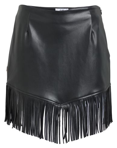 Jijil Woman Mini Skirt Black Size 10 Polyester, Polyurethane In Black