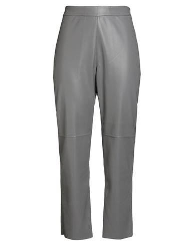 Maria Bellentani Woman Pants Grey Size 8 Polyester, Polyurethane In Gray