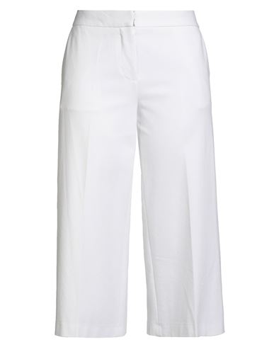 Liviana Conti Woman Pants White Size 8 Polyester, Viscose, Elastane In White
