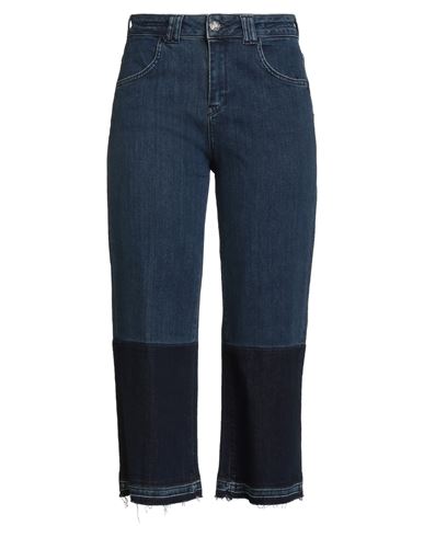 Silvian Heach Woman Jeans Blue Size 28 Cotton, Polyester, Elastane In Blue