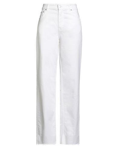 Department Five Department 5 Woman Jeans White Size 26 Cotton In White