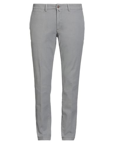 Exigo Man Pants Light Grey Size 42 Cotton, Elastane In Gray