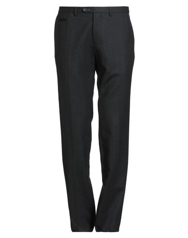 Hugo Boss Boss  Man Pants Charcoal Size 42 Virgin Wool In Gray