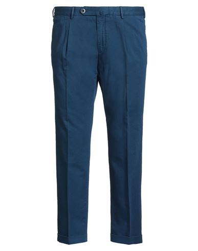 Gta Il Pantalone Man Pants Blue Size 38 Cotton, Linen In Blue