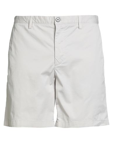 Theory Man Shorts & Bermuda Shorts Light Grey Size 34 Cotton, Elastane In Gray
