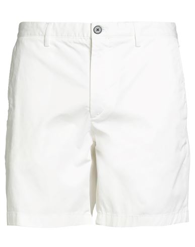 Theory Man Shorts & Bermuda Shorts White Size 33 Cotton, Elastane In White