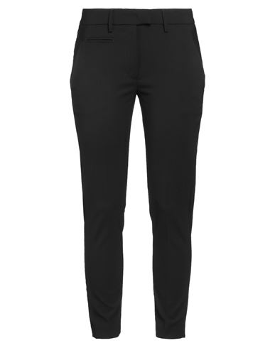 Dondup Contrast Four-pocket Slim Trousers In Black