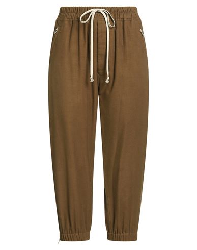 Rick Owens Woman Pants Khaki Size 4 Cotton In Brown