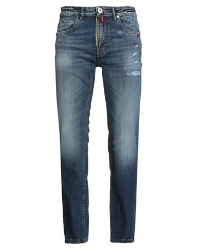 Take-two Upgrade Denim Man Jeans Blue Size 33 Cotton, Elastane In Blue