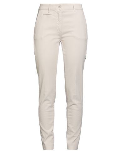 Mason's Woman Pants Ivory Size 4 Cotton, Lyocell, Elastane In White