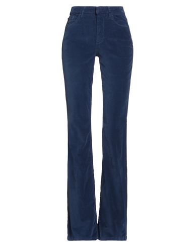Merci Italia Rose Woman Pants Navy Size 8 Cotton, Elastane In Blue