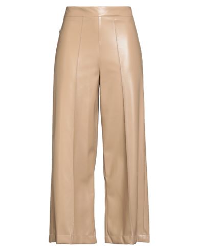 Jijil Woman Pants Beige Size 4 Polyester In Brown