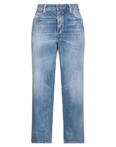 Dsquared2 Woman Jeans Blue Size 8 Cotton In Blue