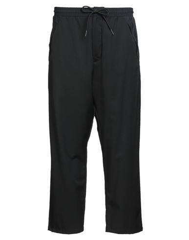 Iceberg Man Pants Black Size 42 Polyester, Wool, Elastane In Black