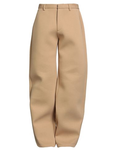 Dsquared2 Icon Man Pants Camel Size M Cotton In Brown
