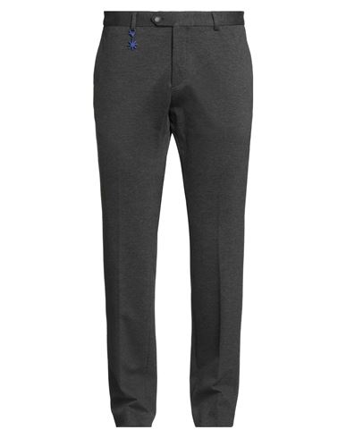 Manuel Ritz Man Pants Grey Size 38 Viscose, Polyamide, Elastane In Gray