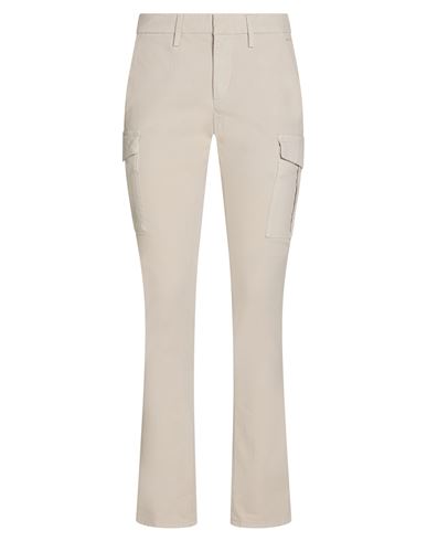 Dondup Woman Pants Light Grey Size 34 Cotton, Elastane In Gray