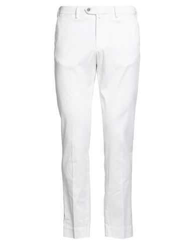 B Settecento Man Pants White Size 33 Lyocell, Cotton, Elastane In White