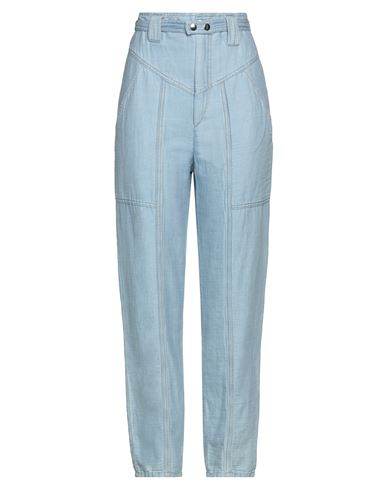 Isabel Marant Woman Jeans Blue Size 6 Cotton, Linen
