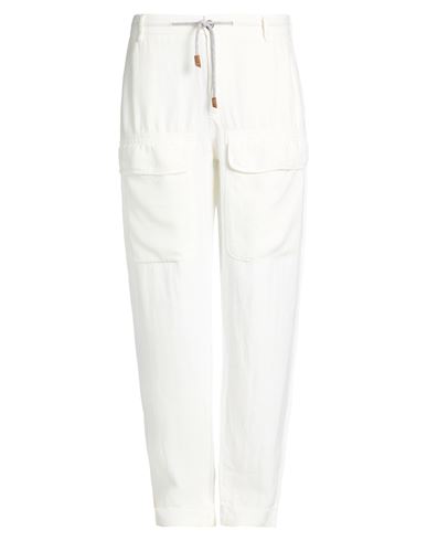 Eleventy Platinum Man Pants White Size 33 Linen In White