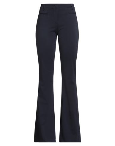 Liu •jo Woman Pants Midnight Blue Size 6 Cotton, Polyamide, Elastane In Blue