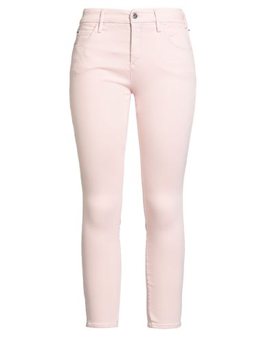 Cycle Woman Jeans Light Pink Size 30 Cotton, Red Cotton, Red Polyester, Elastane In Pink