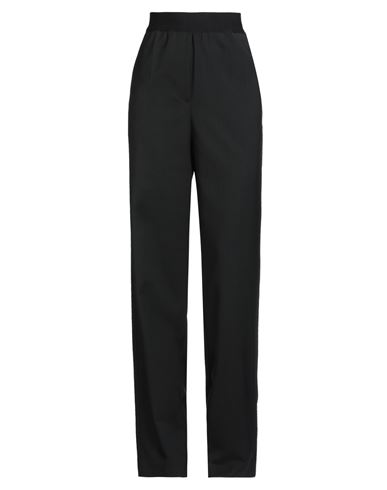 The M .. Woman Pants Black Size Xs Polyester, Virgin Wool, Elastane In Black