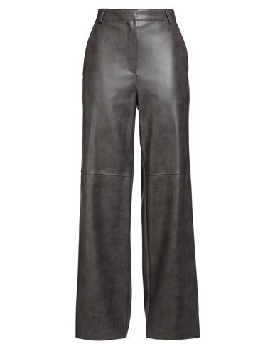 Kaos Woman Pants Taupe Size 6 Polyester, Polyurethane In Black