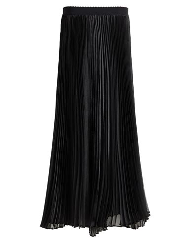 Meimeij Woman Maxi Skirt Black Size 4 Polyester In Black