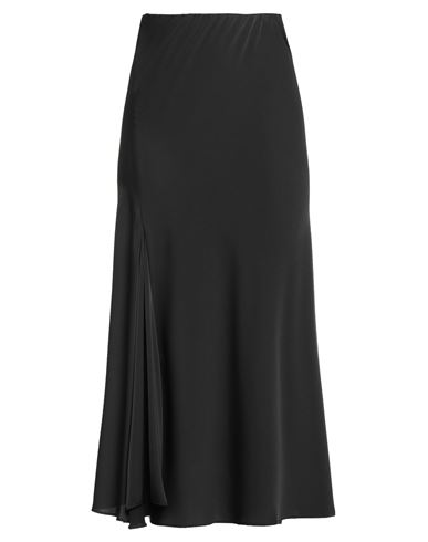 Caractere Caractère Woman Midi Skirt Black Size 12 Polyester