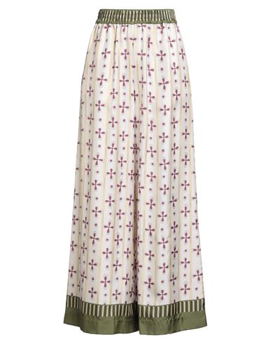 La Doublej Woman Pants Light Grey Size M Silk In Multi