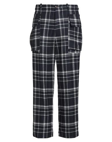 Ballantyne Man Pants Midnight Blue Size 32 Wool, Cashmere In Blue
