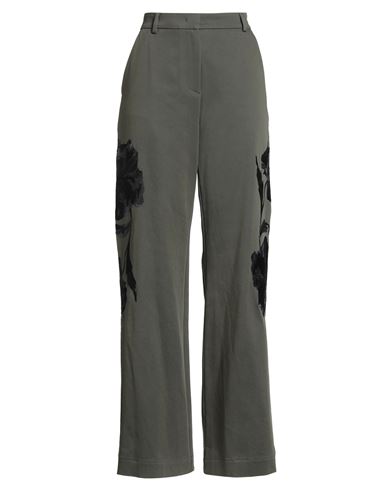 La Doublej La Double J Woman Pants Military Green Size S Cotton In Green