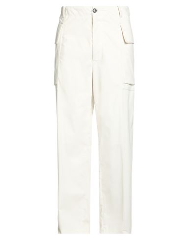Ballantyne Man Pants Off White Size 34 Cotton In White