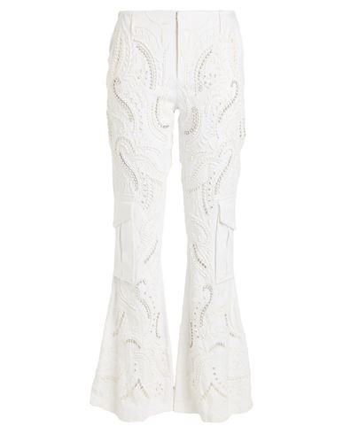 Blugirl Woman Pants White Size 6 Cotton, Elastane In White