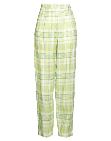 Liu •jo Woman Pants Light Green Size 6 Linen In Multi