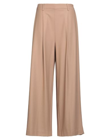 Ballantyne Woman Pants Camel Size 10 Virgin Wool, Elastane In Neutral