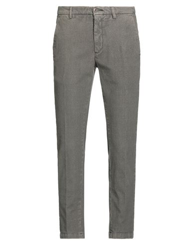 40weft Man Pants Taupe Size 28 Cotton, Elastane In Gray