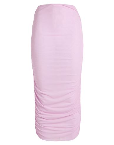 Patrizia Pepe Woman Midi Skirt Light Pink Size 1 Polyester, Elastane In Pink