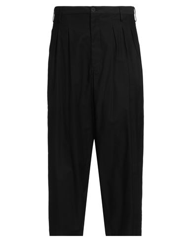 Yohji Yamamoto Pour Homme Man Pants Black Size 3 Cotton In Black