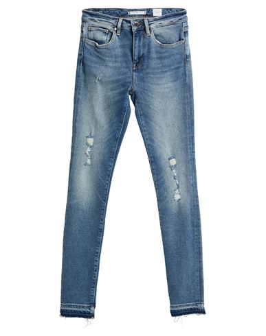 Tommy Hilfiger Man Jeans Blue Size 26w-34l Cotton, Polyester, Elastane In Blue